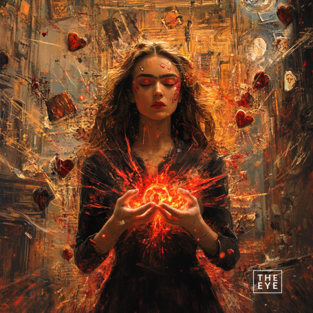 A deeply emotional and surreal portrayal of Wanda Maximoff 