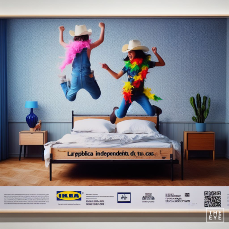 Campaña “Bienvenido a la república independiente de tu casa” de S.C.P.F” para IKEA