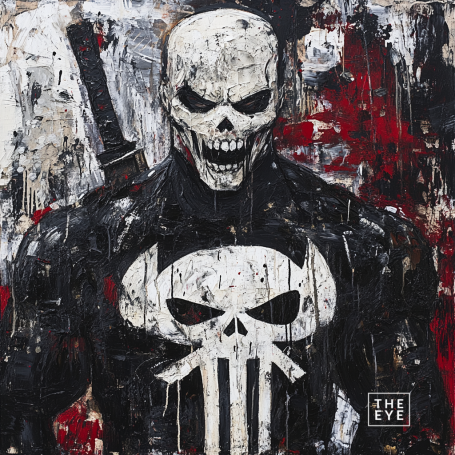 A raw, gritty depiction of The Punisher