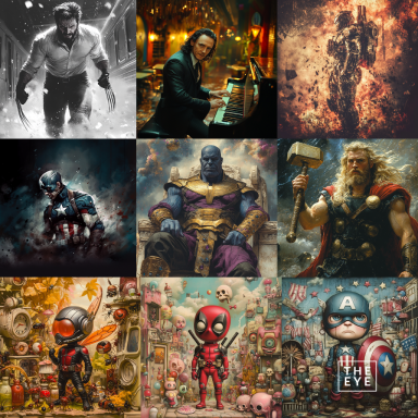 Marvel Reimagined Colection